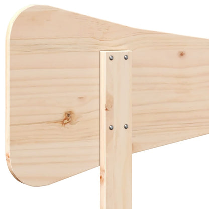 vidaXL Kopfteil 120 cm Massivholz Kiefer