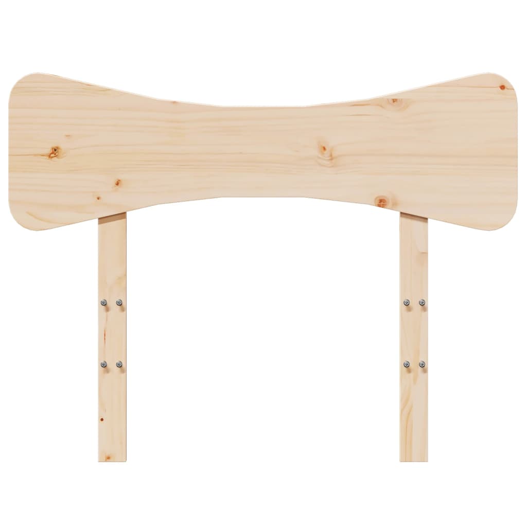 vidaXL Kopfteil 90 cm Massivholz Kiefer