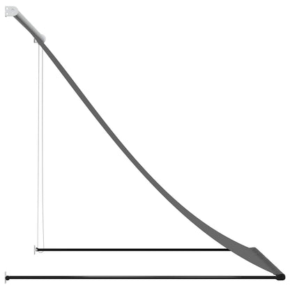 vidaXL Markise Einziehbar Anthrazit 100x150 cm Stoff und Stahl