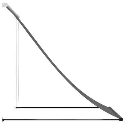 vidaXL Markise Einziehbar Anthrazit 150x150 cm Stoff und Stahl