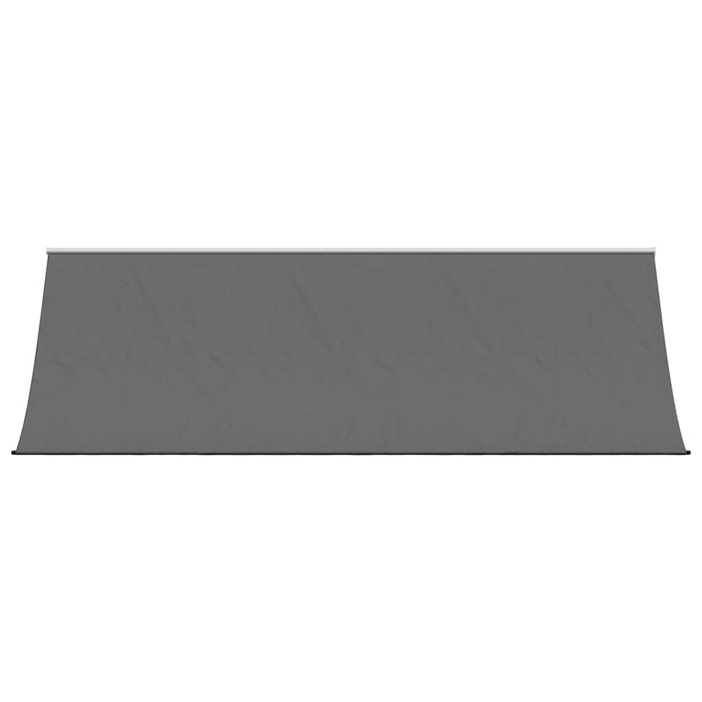 vidaXL Markise Einziehbar Anthrazit 350x150 cm Stoff und Stahl