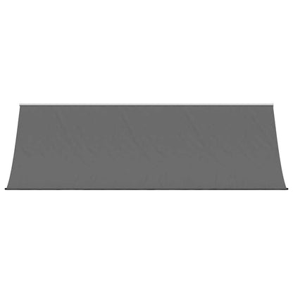 vidaXL Markise Einziehbar Anthrazit 350x150 cm Stoff und Stahl