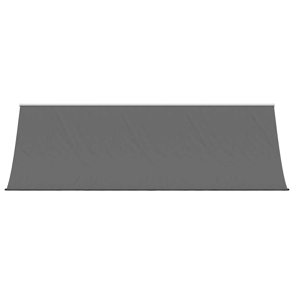 vidaXL Markise Einziehbar Anthrazit 400x150 cm Stoff und Stahl