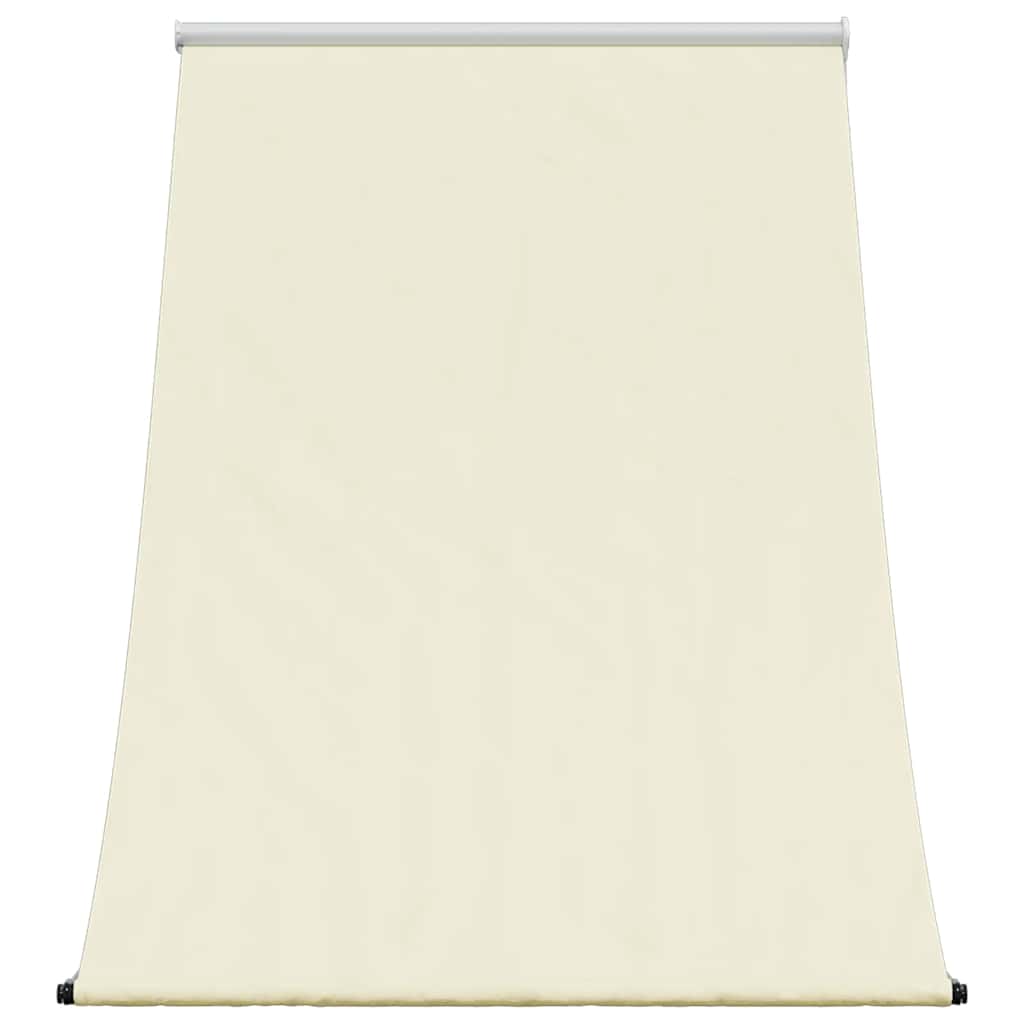 vidaXL Markise Einziehbar Creme 100x150 cm Stoff und Stahl