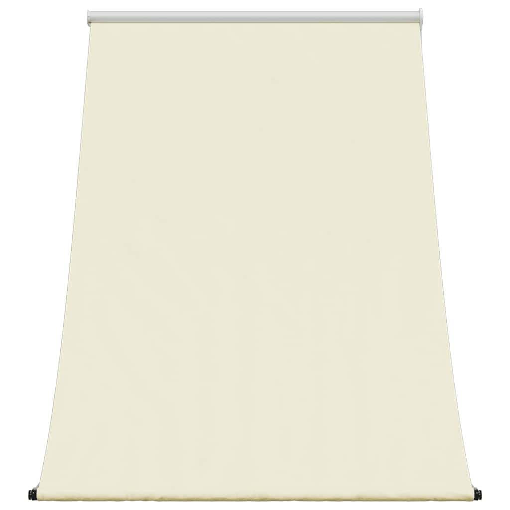 vidaXL Markise Einziehbar Creme 150x150 cm Stoff und Stahl