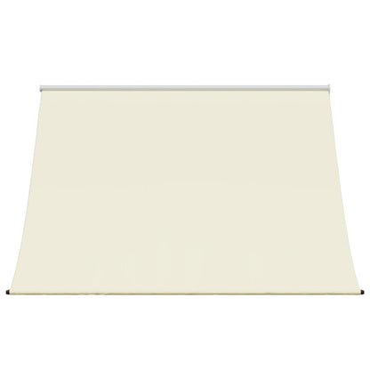 Markise Einziehbar Creme 200x150 cm Stoff und Stahl
