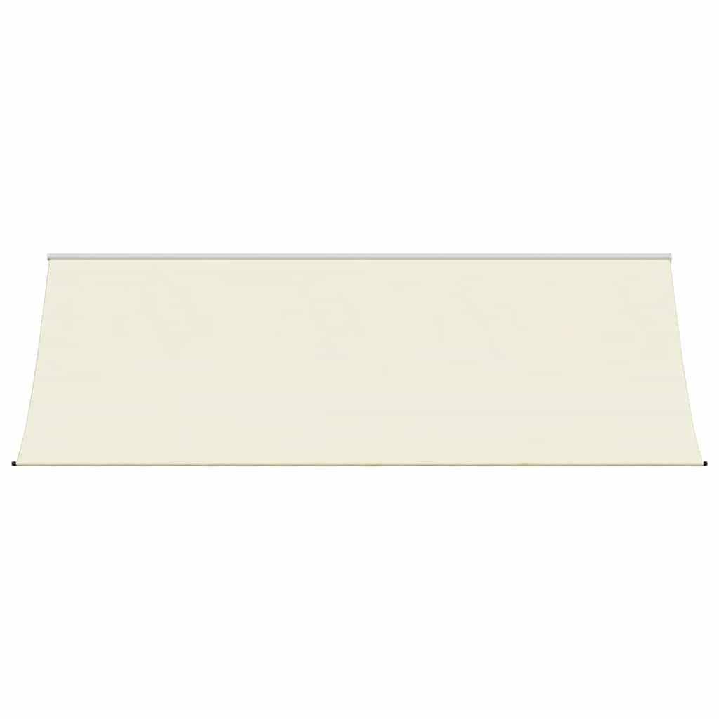 vidaXL Markise Einziehbar Creme 400x150 cm Stoff und Stahl