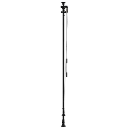 vidaXL Außenrollo Gelb und Weiß 100x270 cm Stoff und Stahl