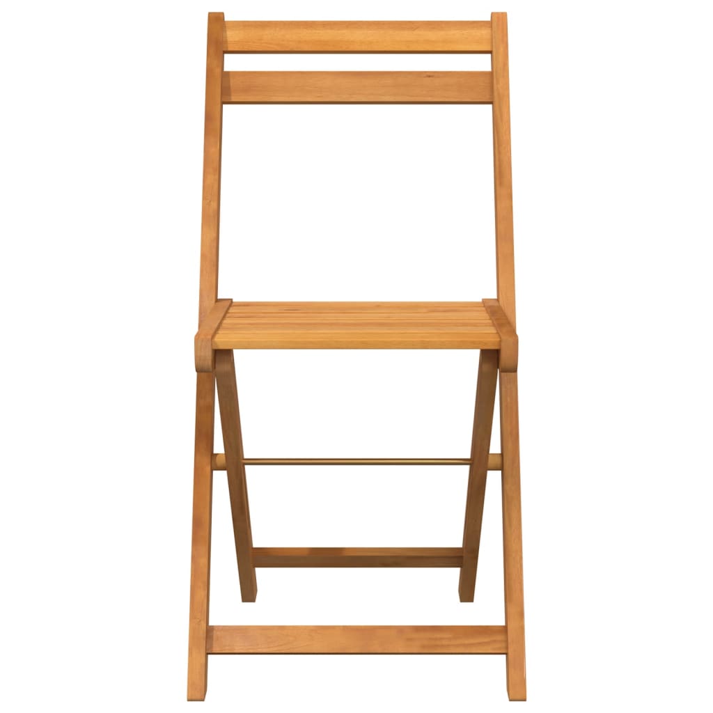 vidaXL Chaises de bistrot pliantes 6 pcs Bois d'acacia massif