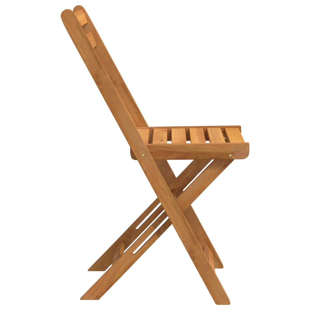 vidaXL Chaises de bistrot pliantes 6 pcs Bois d'acacia massif