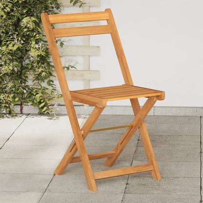 vidaXL Chaises de bistrot pliantes 6 pcs Bois d'acacia massif