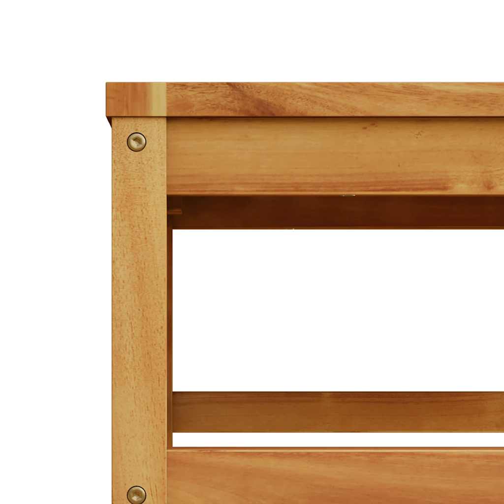 5-tlg. Garten-Lounge-Set mit Kissen Massivholz Akazie