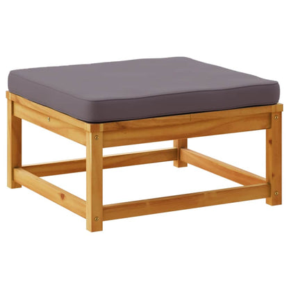 vidaXL 6-tlg. Garten-Lounge-Set mit Kissen Massivholz Akazie