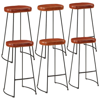 vidaXL Set de bar 7 pcs Bois de manguier rugueux et métal