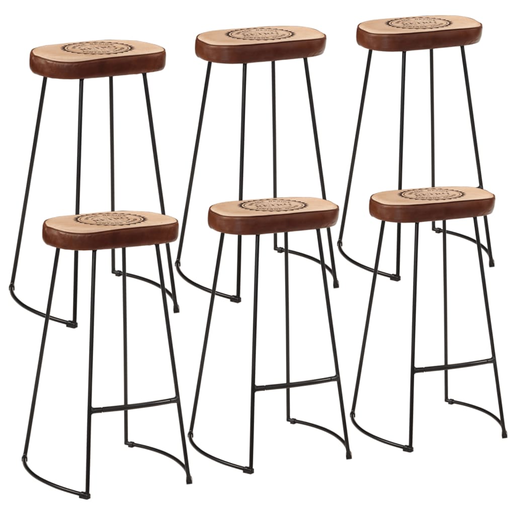 vidaXL 7-tlg. Bar-Set Raues Mangoholz und Metall