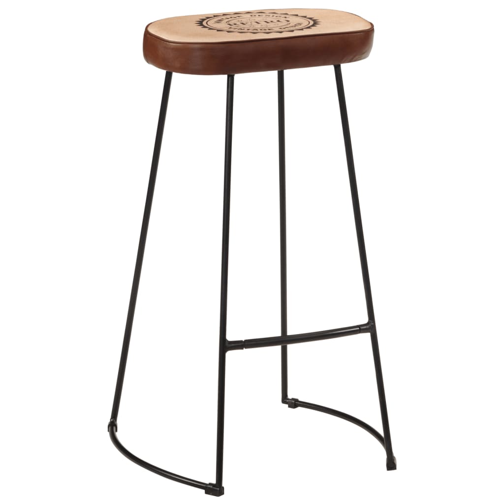 vidaXL 5-tlg. Bar-Set Raues Mangoholz und Metall