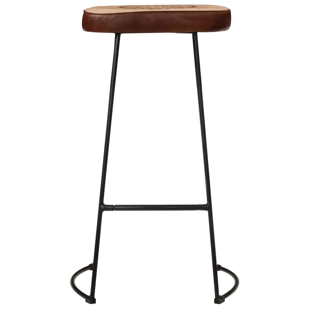 vidaXL Ensemble de bar 3 pièces en manguier brut et métal