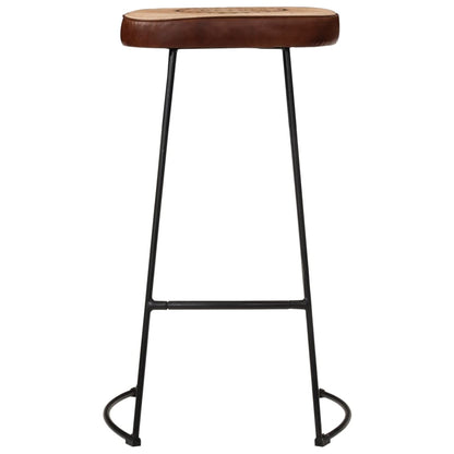 vidaXL Ensemble de bar 3 pièces en manguier brut et métal