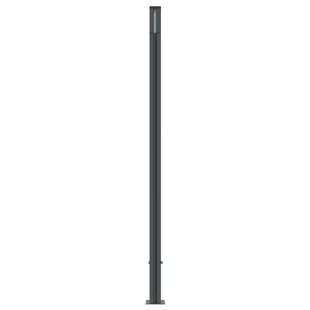 vidaXL Zaunelement Grau 173x186 cm WPC