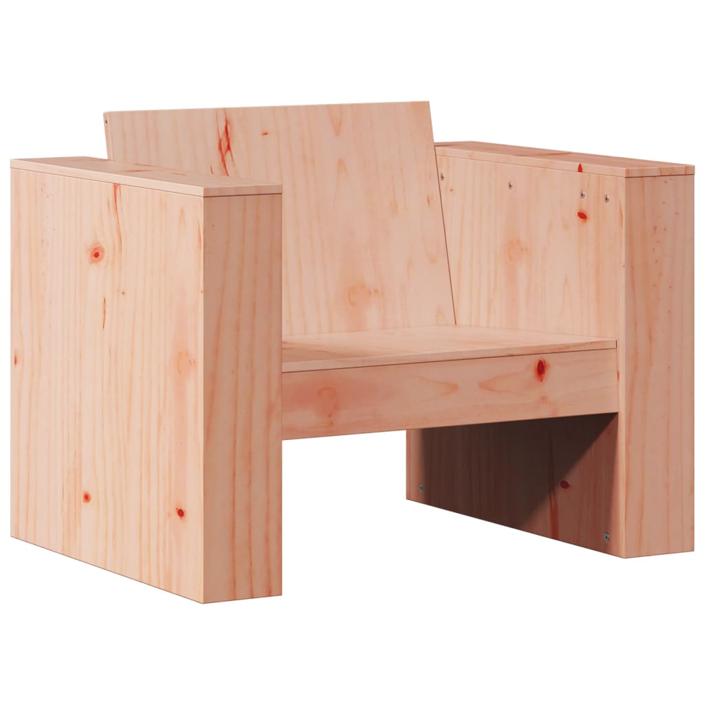 vidaXL Fauteuil de jardin 79x60x62 cm bois massif Douglas
