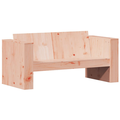 vidaXL Canapé de jardin 2 places 134x60x62 cm Bois de Douglas massif