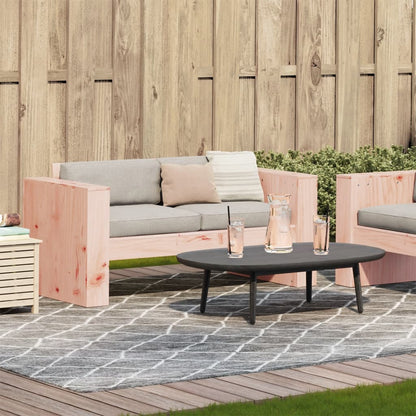 vidaXL Canapé de jardin 2 places 134x60x62 cm Bois de Douglas massif