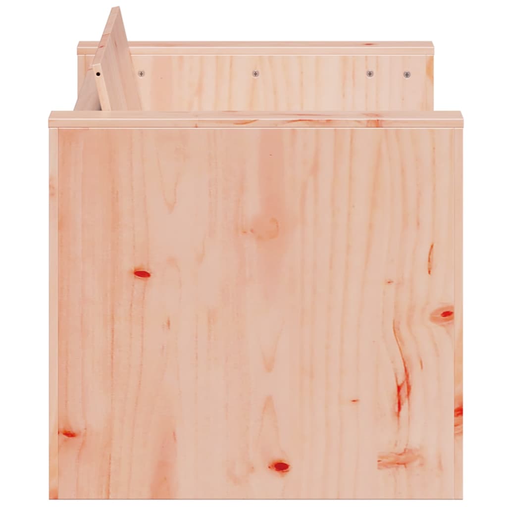 vidaXL Canapé de jardin 2 places 134x60x62 cm Bois de Douglas massif