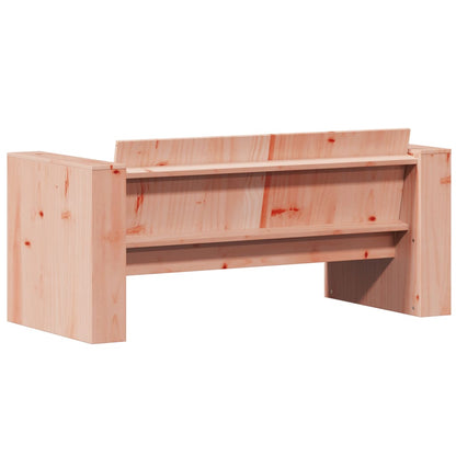 vidaXL Canapé de jardin 2 places 134x60x62 cm Bois de Douglas massif