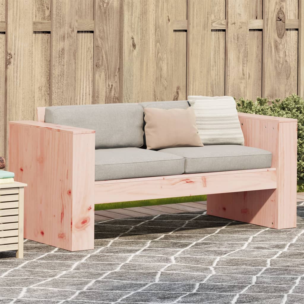 vidaXL Canapé de jardin 2 places 134x60x62 cm Bois de Douglas massif