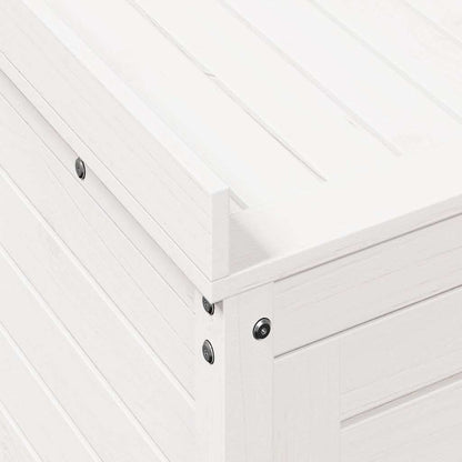 Pflanztisch mit Ablagen Weiß 82,5x50x86,5 cm Massivholz Kiefer