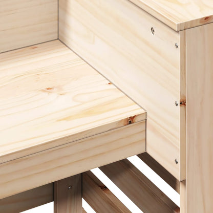 vidaXL Gartenbar 113,5x50x103 cm Massivholz Kiefer