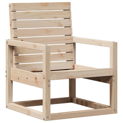 vidaXL Salon de jardin 3 pcs en bois de pin massif