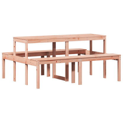vidaXL Picknicktisch 160x134x75 cm Massivholz Douglasie