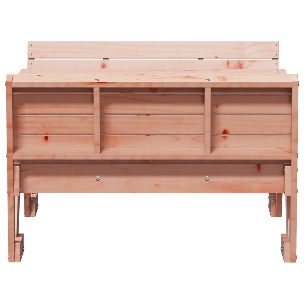 vidaXL Table de pique-nique pour enfants 88x122x58 cm en bois de douglas massif