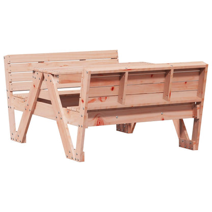 vidaXL Table de pique-nique pour enfants 88x122x58 cm en bois de douglas massif