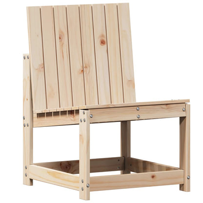 vidaXL Salon de jardin 3 pcs en bois de pin massif