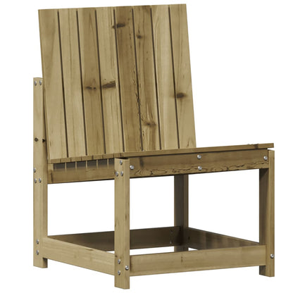 vidaXL Salon de jardin 3 pièces en pin imprégné