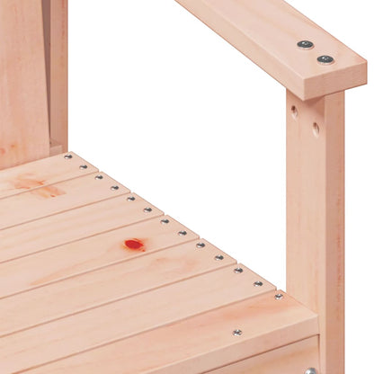 vidaXL Gartenstuhl 62x56x77 cm Massivholz Douglasie