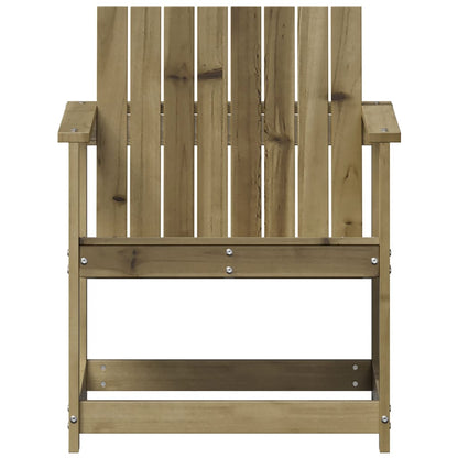 vidaXL Gartenstuhl 62x56x77 cm Kiefernholz Imprägniert