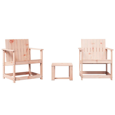 vidaXL Ensemble de mobilier de jardin 3 pcs Bois de Douglas massif