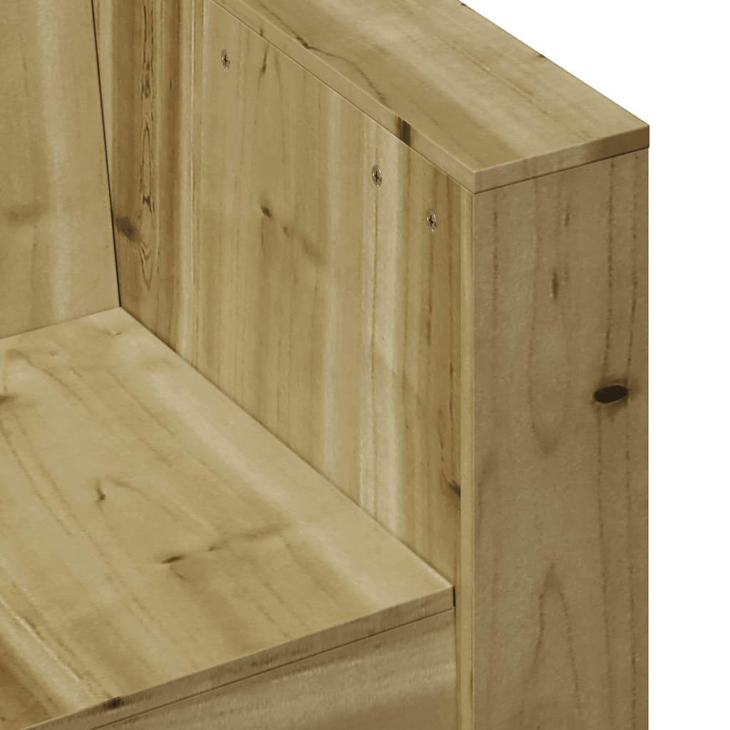 vidaXL Gartensessel 79x60x62 cm Kiefernholz Imprägniert