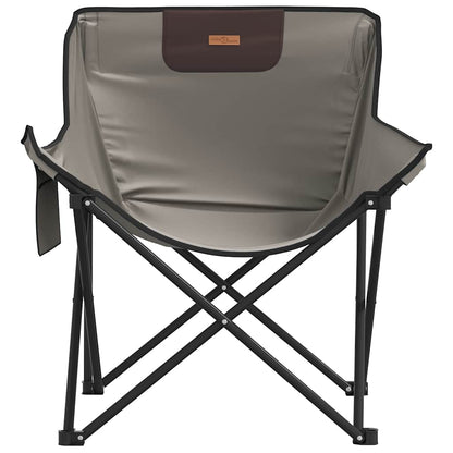 vidaXL Campingstühle 2 Stk. mit Tasche Klappbar Grau