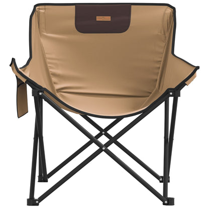 vidaXL Campingstühle 2 Stk. mit Tasche Klappbar Braun