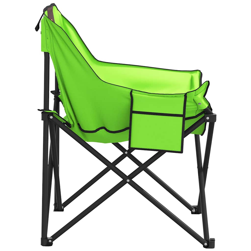 vidaXL Campingstühle 2 Stk. mit Tasche Klappbar Grün