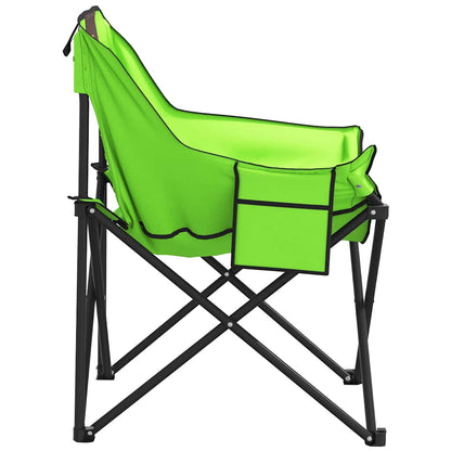 vidaXL Campingstühle 2 Stk. mit Tasche Klappbar Grün