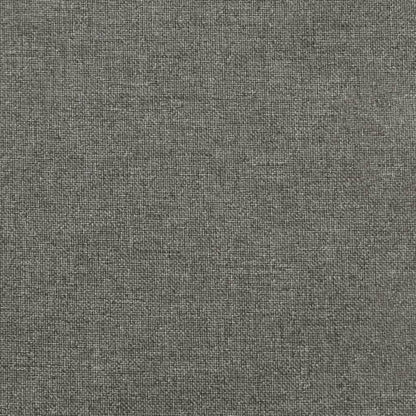 vidaXL Hochlehner-Auflagen 2 Stk. Melange Dunkelgrau 120x50x7cm Stoff