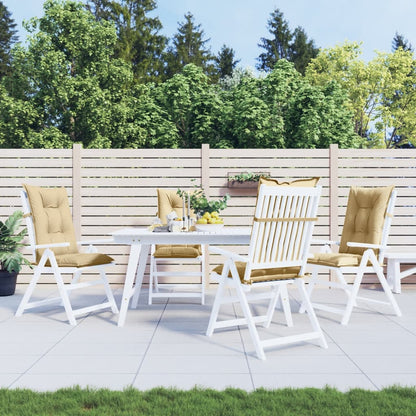 vidaXL Coussins de dossier haut 4 pcs Mélange beige 120x50x7 cm Tissu