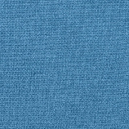 vidaXL Hochlehner-Auflagen 6 Stk. Melange Blau 120x50x7 cm Stoff