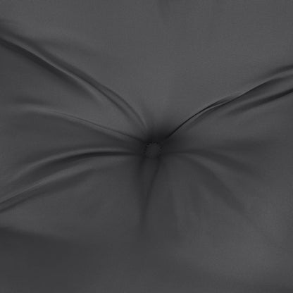 vidaXL Niedriglehner-Auflagen 2 Stk Melange Anthrazit 100x50x7cm Stoff