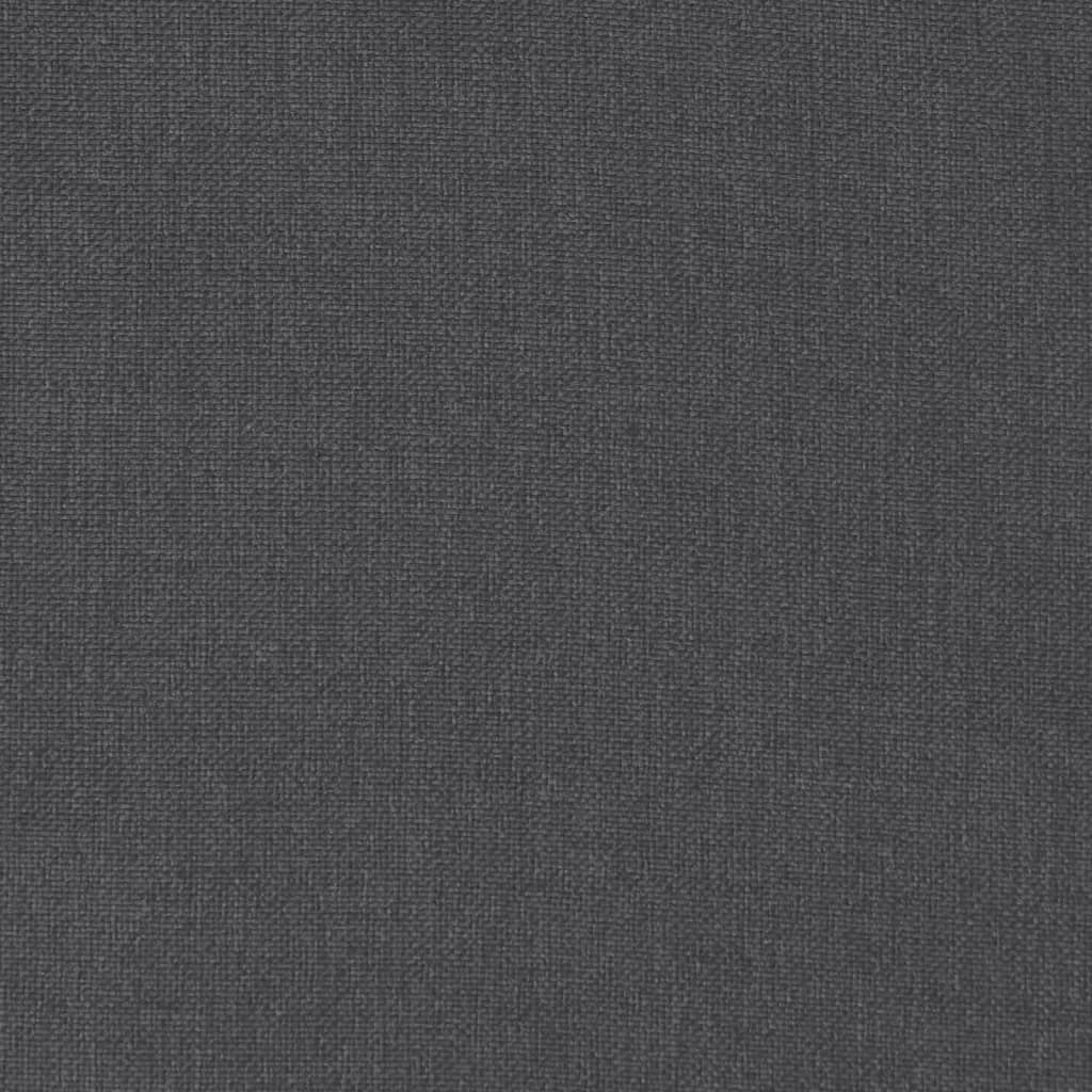 vidaXL Niedriglehner-Auflagen 2 Stk Melange Anthrazit 100x50x7cm Stoff
